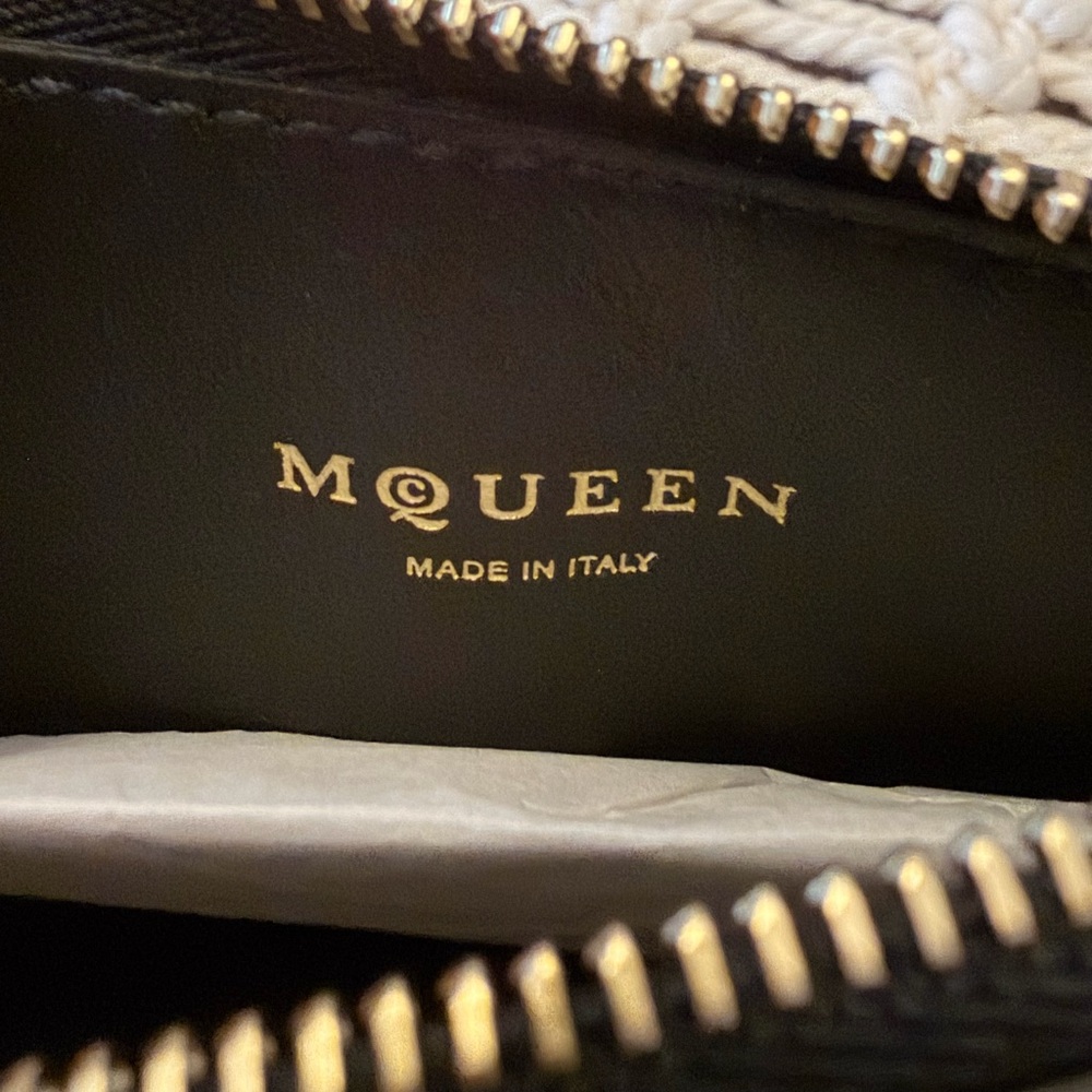 Alexander McQueen Python Leather Embossed Card Wa… - image 4